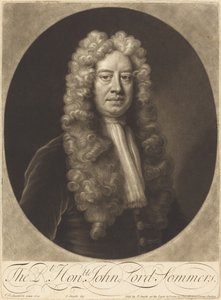 John Lord Sommers autorstwa John Smith after Jonathan Richardson, Sr.
