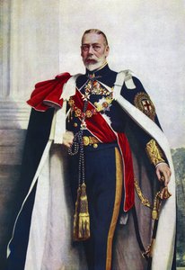 Portret Jerzego V, suwerena Orderu Podwiązki autorstwa John St. Helier (after) Lander