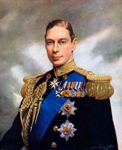Portret koronacyjny króla Jerzego VI w 1937 r.
