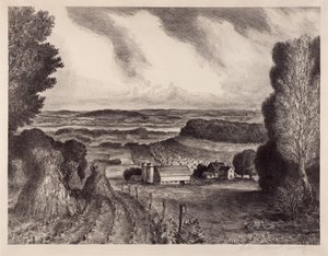 Dolina Wisconsin autorstwa John Steuart Curry