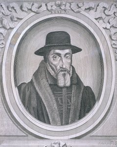 Owalny portret Johna Foxe
