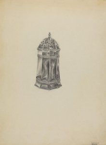 Srebrny Caster, ok. 1936. autorstwa John Tarantino