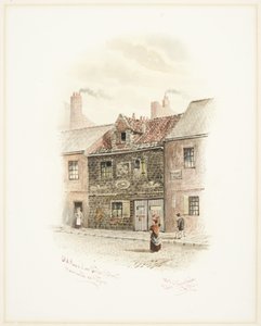 Old House Low Friar Street, Newcastle upon Tyne (bodycolour)