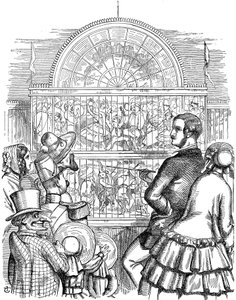 Albert 1819-1861, książę małżonek królowej Wiktorii, na Wielkiej Wystawie, 1851 autorstwa John Tenniel