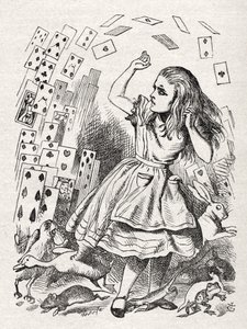 Alicja - powrót z autorstwa John Tenniel