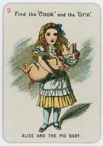 Alicja i Świnia Dziecko autorstwa John Tenniel