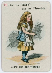 Alicja i Naparstek autorstwa John Tenniel