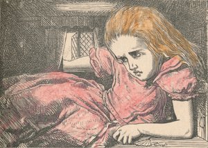 Alicja, gdy rośnie, 1889 autorstwa John Tenniel