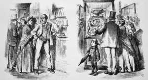 Karykatura Johna Tenniela autorstwa John Tenniel