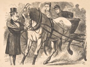 Easing the Curb Punch, 24 lipca 1869, 1869. autorstwa John Tenniel