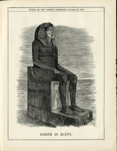 Ilustracja Johna Tenniela (1820-1914) w Punch autorstwa John Tenniel