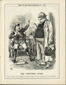 Ilustracja Johna Tenniela (1820-1914) w Punch autorstwa John Tenniel