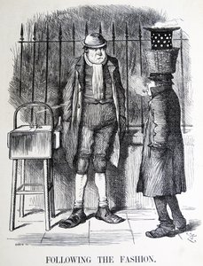 Kreskówka Johna Tenniela zatytułowana „Spółki z ograniczoną odpowiedzialnością” autorstwa John Tenniel