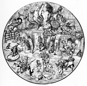 Ilustracje Johna Tenniela z Alicji w Krainie Czarów autorstwa John Tenniel