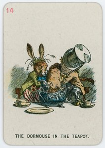 Popielica w czajniczku autorstwa John Tenniel