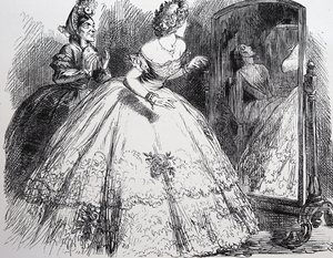 Nawiedzonej Pani autorstwa John Tenniel