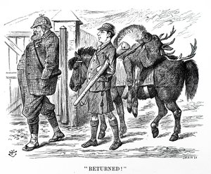 Wybory Khaki autorstwa John Tenniel