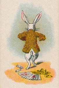 Uciekający królik, 1930 autorstwa John Tenniel