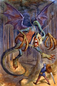 Nieznany obraz autorstwa John Tenniel