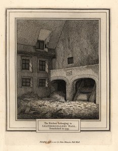 Kuchnia Hallsellers’ Hall, Londyn autorstwa John Thomas Smith