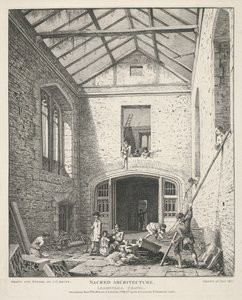 Kaplica Leadenhall autorstwa John Thomas Smith