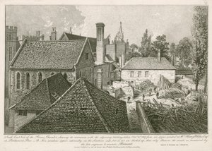 Widok z południowego wschodu na Komnatę Książęcą autorstwa John Thomas Smith