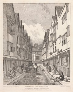 Winchester Street, London Wall autorstwa John Thomas Smith