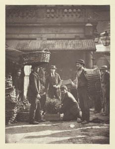 Robotnicy z Covent Garden autorstwa John Thomson