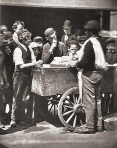 Halfpenny Ices, z „Street Life in London”, J. Thomson i Adolphe Smith autorstwa John Thomson