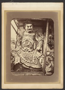 [Statua chińskiej postaci] autorstwa John Thomson