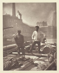Pracownicy na „Cichej Autostradzie” autorstwa John Thomson