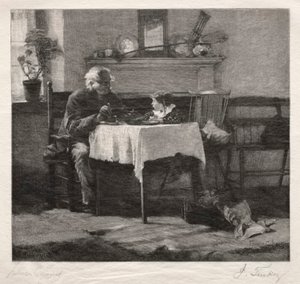 Wymiana zwierzeń, 1887. autorstwa John Tinkey