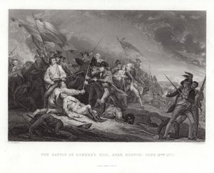 Bitwa o Bunkrowe Wzgórze autorstwa John Trumbull