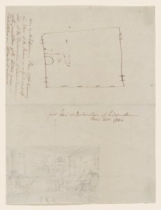 Pierwsza idea Deklaracji Niepodległości, Paryż, wrzesień 1786 autorstwa John Trumbull