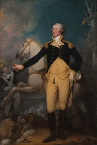 Generał George Washington w Trenton autorstwa John Trumbull