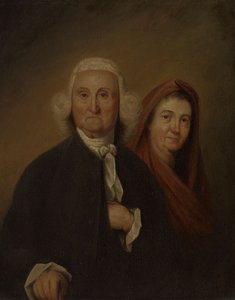 Gubernator Jonathan Trumbull senior oraz Faith Robinson Trumbull (1710–1785, doktor prawa [LL.D.] 1779; 1718–1780)