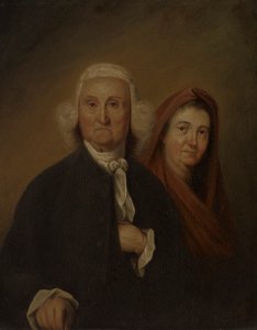 Gubernator Jonathan Trumbull senior i Faith Robinson Trumbull (1710 autorstwa John Trumbull