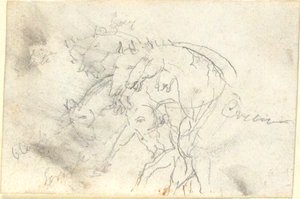 Konie autorstwa John Trumbull