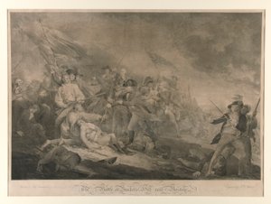 Bitwa w bunkrze autorstwa John Trumbull