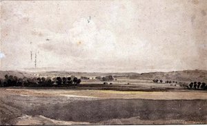 W pobliżu Handborough, Oxon autorstwa John Varley