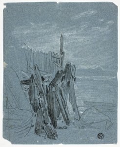 Stockade Near Shore autorstwa John Varley