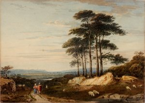 Krajobraz, 1835.