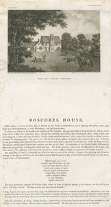 Boscobel House: grawerowanie, nd [1 listopada 1800]