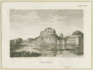 Zamek Tamworth: grawerowanie, bd [ok. 1798]