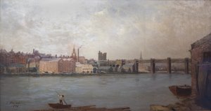 Newcastle upon Tyne od południowego zachodu, 1884 autorstwa John Wallace