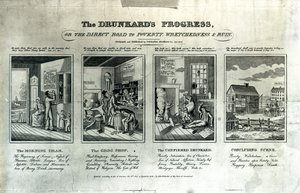 Postęp pijaka, 1826