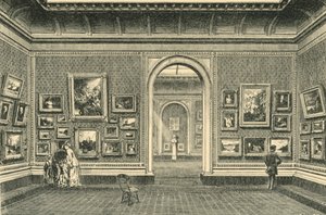 Sheepshanks Gallery, South Kensington Museum, ok. 1860, 1881.
