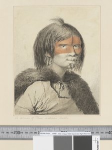 F.27 Kobieta z dźwięku księcia Williama, ok. 1773-84 (akwarela) autorstwa John Webber