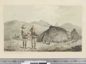 F.31 Tschuktschi i ich mieszkania, ok. 1773-84 (akwarela) autorstwa John Webber