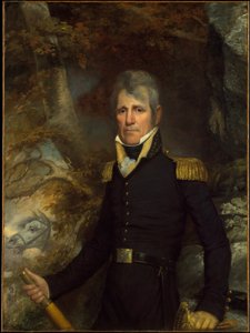 Generał Andrew Jackson, c.1819 autorstwa John Wesley Jarvis